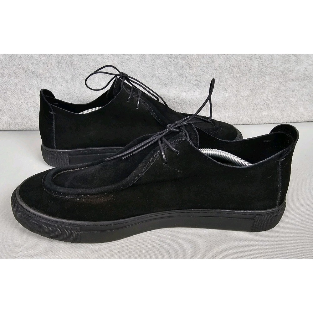 Beckett Simonon Black Grayson Moc Toe Suede Sneaker Mens Size 13